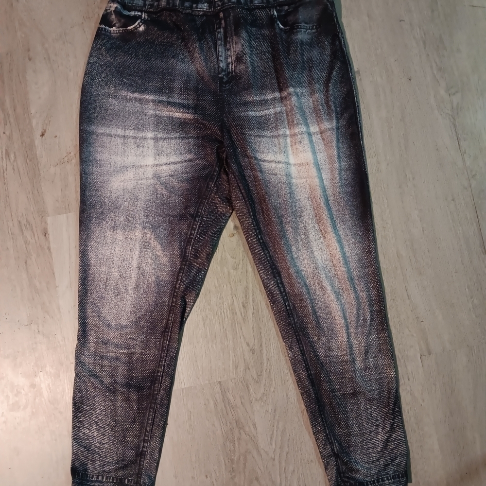 Stylish Black and Gray Women Jeggings